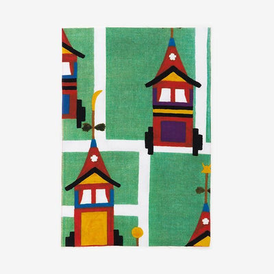 伊勢木棉圖案紋樣手巾（短版）/祇園祭