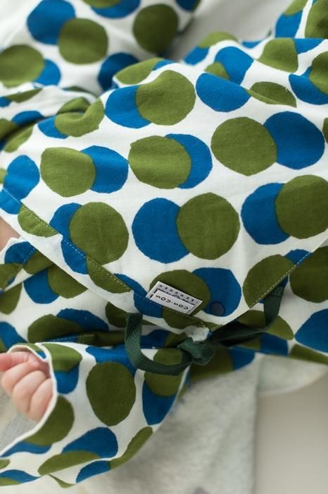 ● Isemomen Cotton Bodysuits with Lining / Layered-marbles Moss Green