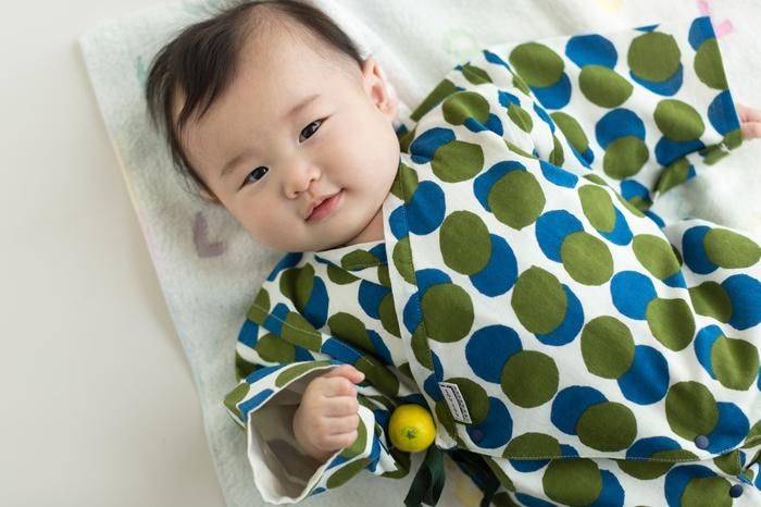 ● Isemomen Cotton Bodysuits with Lining / Layered-marbles Moss Green