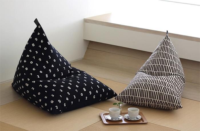 クッション座椅子／SO-SU-U 濡羽色（ぬればいろ）【※お届け