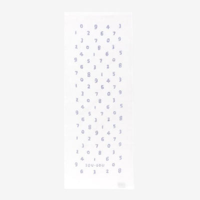 ORO染色的纱布毛巾/SO-SU-U海军蓝色