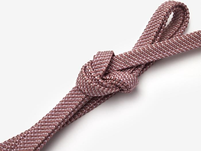 真絲 羽織腰繩/紫藤