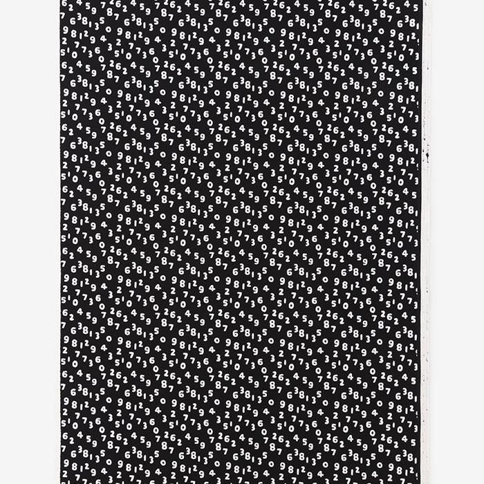 텍스타일 원단 （8호 캔버스）／SO-SU-U콘 검은색(당신이 그것을 입었다면 괜찮습니다) ×흰색<50cm>