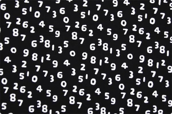 텍스타일 원단 （8호 캔버스）／SO-SU-U콘 검은색(당신이 그것을 입었다면 괜찮습니다) ×흰색<50cm>