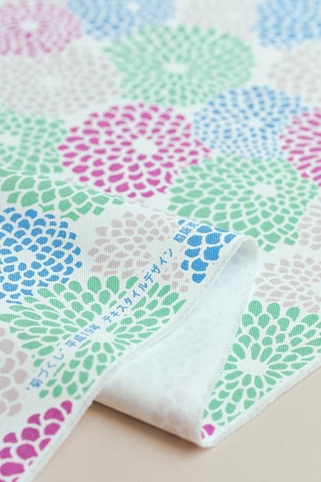 Textile sold in cuts (No.8 Canvas) / Chrysanthemum Ryofu＜50cm＞