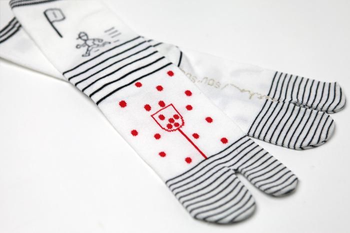 Sous Tabi Choques (longueur normale) / Day Sports Tsukumo [pour les hommes et les femmes]