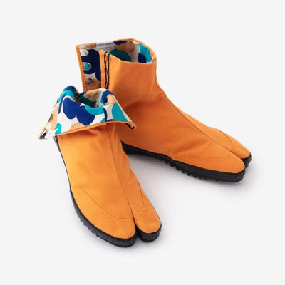 Festival Split Toe Tabi Shoes / Amber x Soap Bubbles