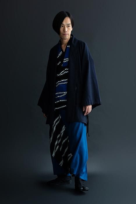 Festival Split Toe Tabi Shoes / Black×Fence