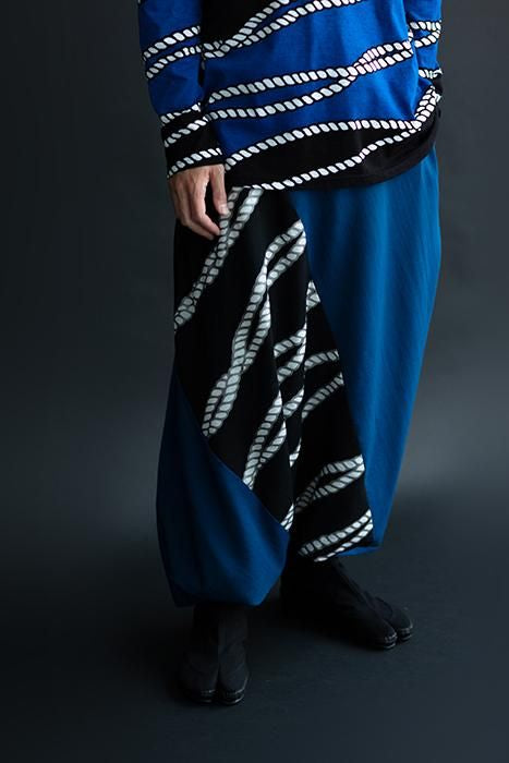 Festival Split Toe Tabi Shoes / Black×Fence