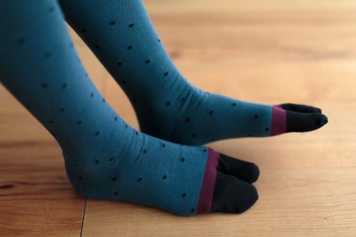 Tabi Socks（Under Knee）／Kyogen Deep Indigo【Women】