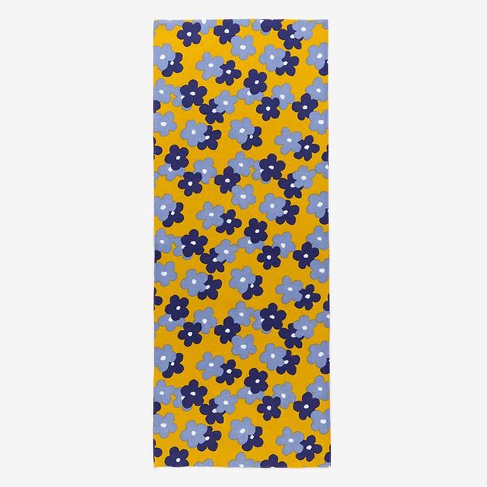 伊勢木綿 textile手ぬぐい／花がさね 小
