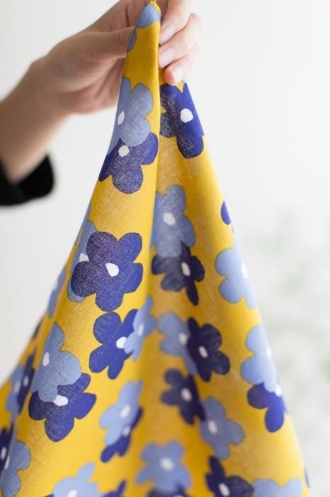 Ise Momen Textil Tenugui/Hanagasane klein