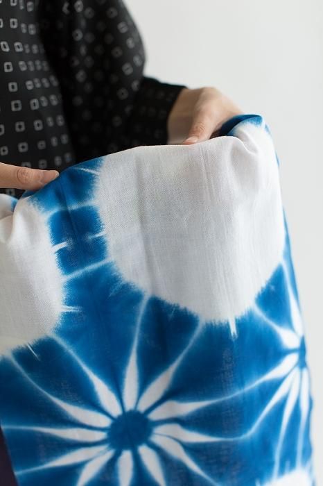 SOU・SOU×有松鳴海絞手巾／張正謹製 麻葉1