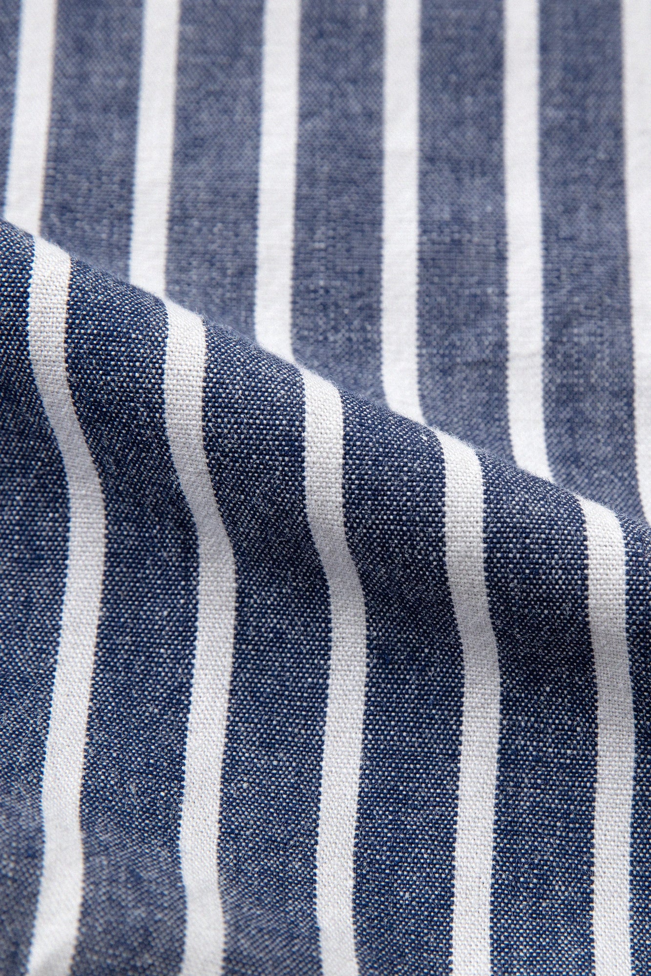 【※不包含缝制费用】伊势木棉（20/20） 和服布／染流条纹芥末黄
