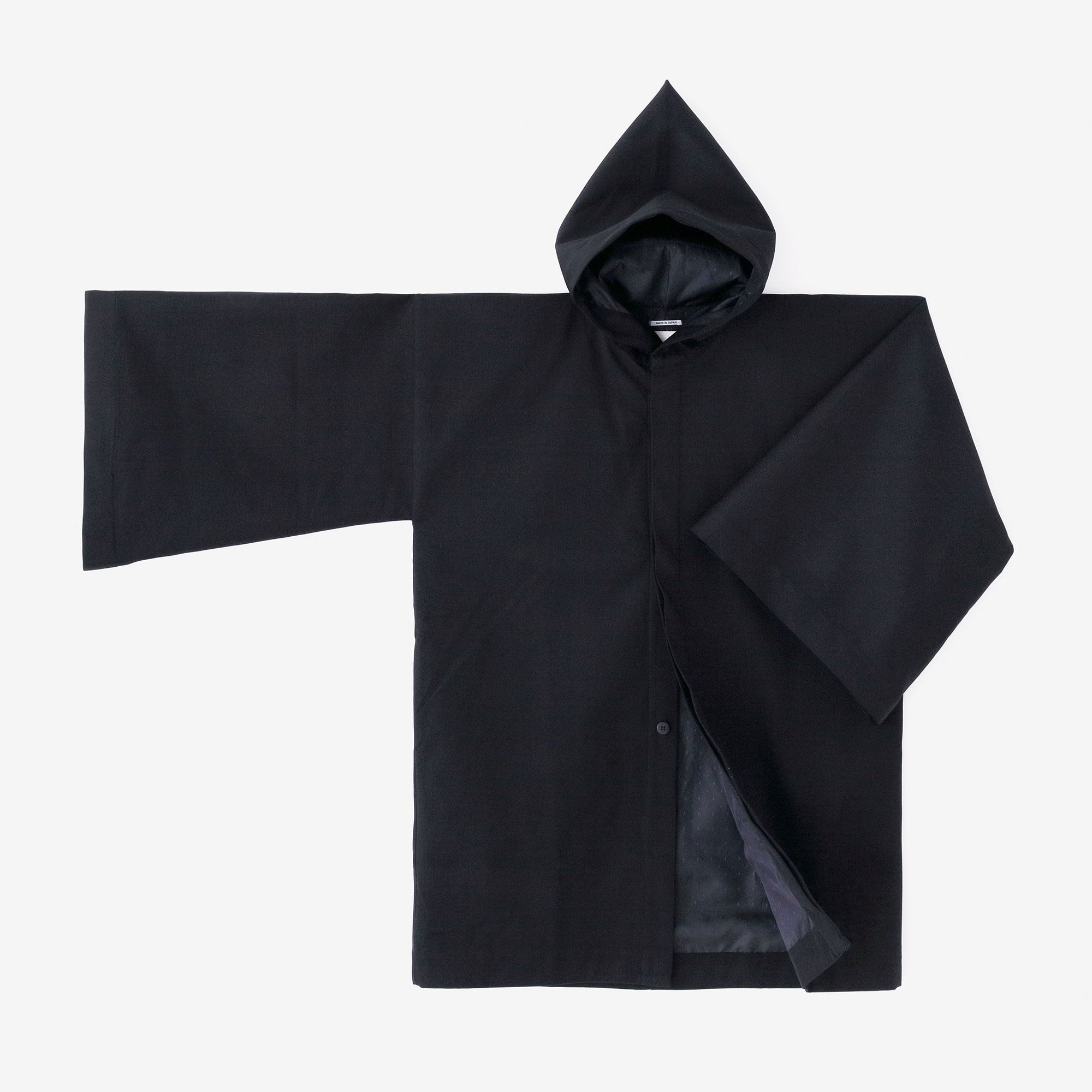 紡毛（ぼうもう） 頭巾外套（ずきんがいとう） 袷（あわせ）／桟（さん