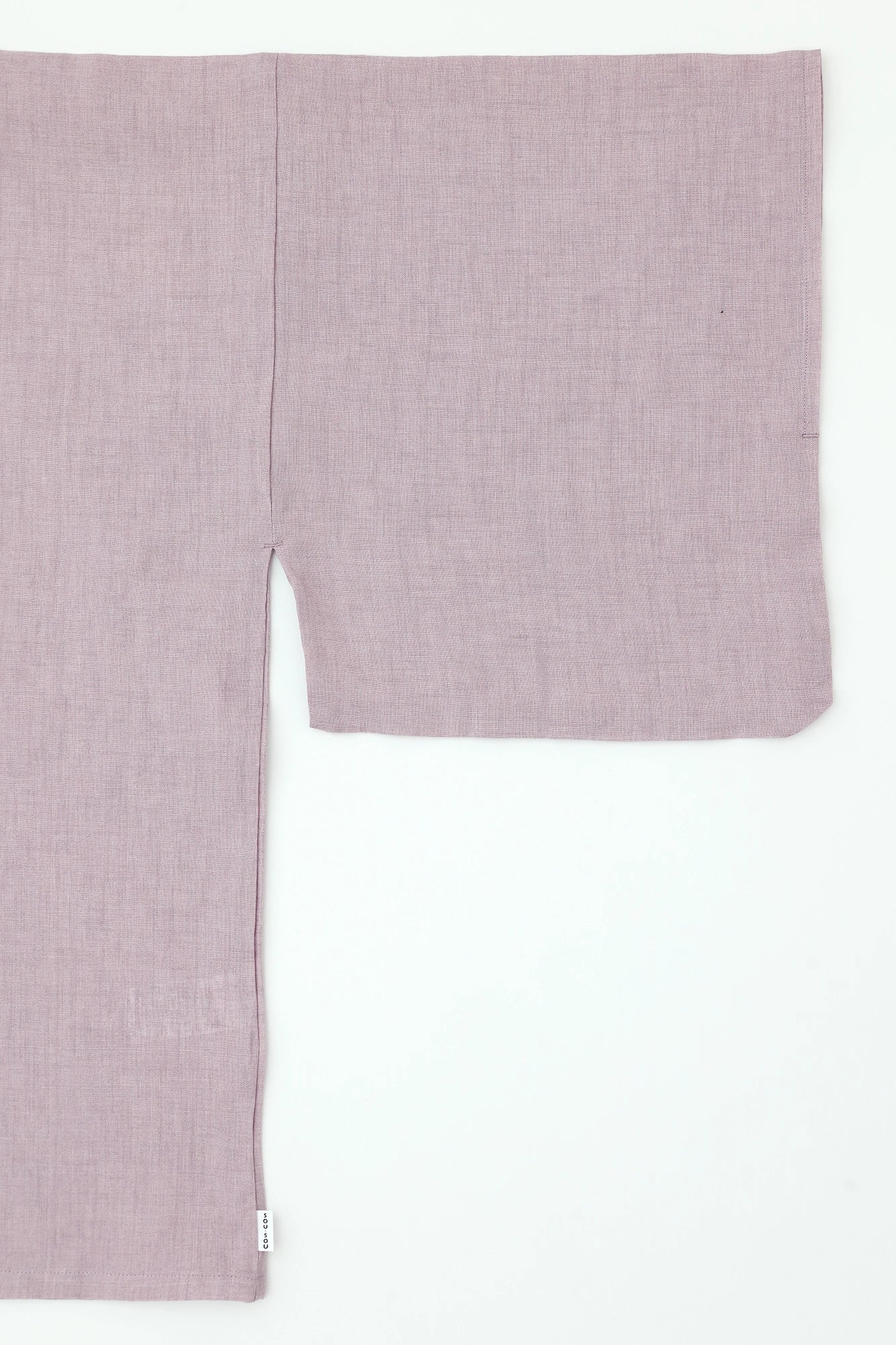 【Scheduled to ship around Mar 3】Linen Hatsuki Cardigan／Dark Purple