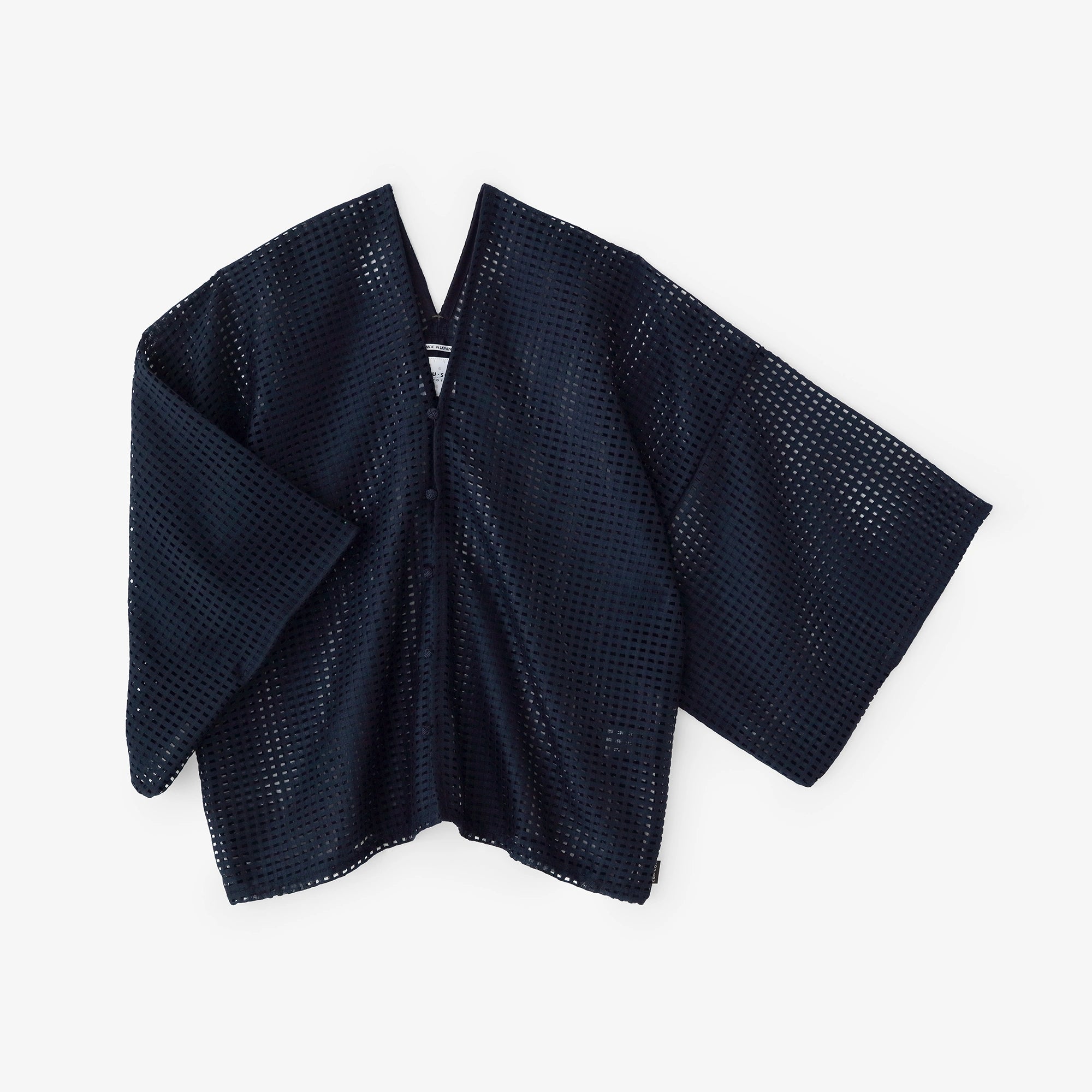 [Expédition prévue vers le 21 avril] Broderie treillis ajouré Hatsuki/Bleu foncé