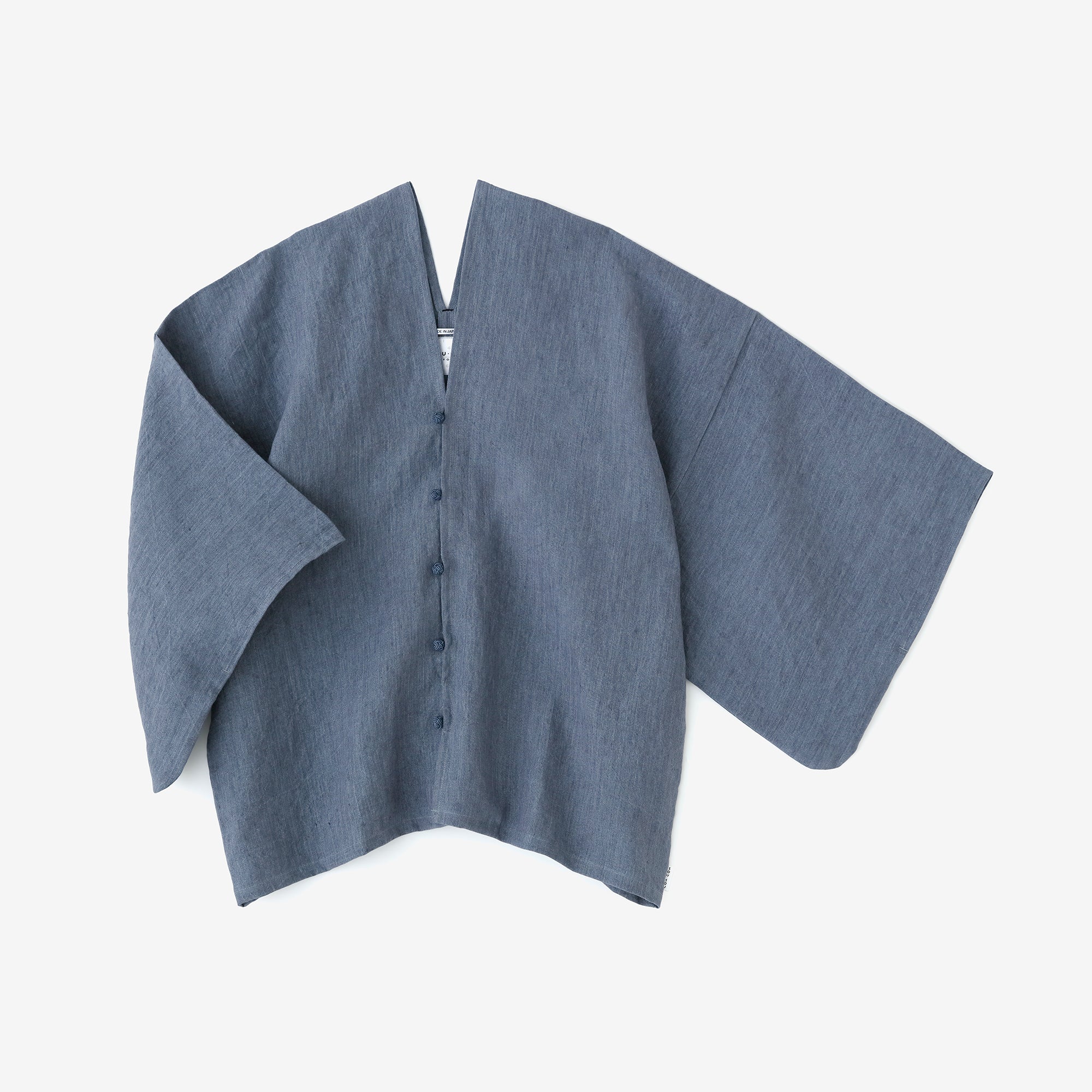 【3月3日頃発送予定】遠州麻（えんしゅうあさ） はつき／灰青（はいあお）