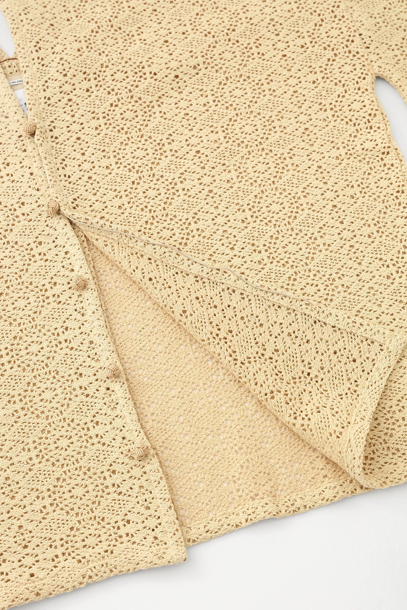【Ships ard. 6/23】Hollow Out Embroidery Hatsuki Cardigan / Creamy White