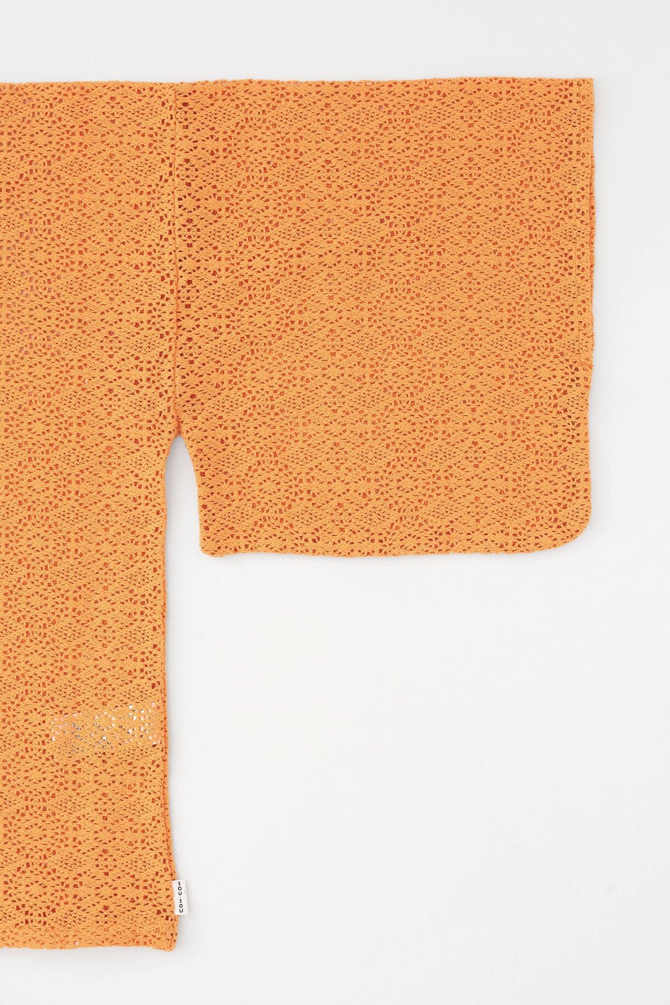 【Ships ard. 6/23】Hollow Out Embroidery Hatsuki Cardigan / Orange