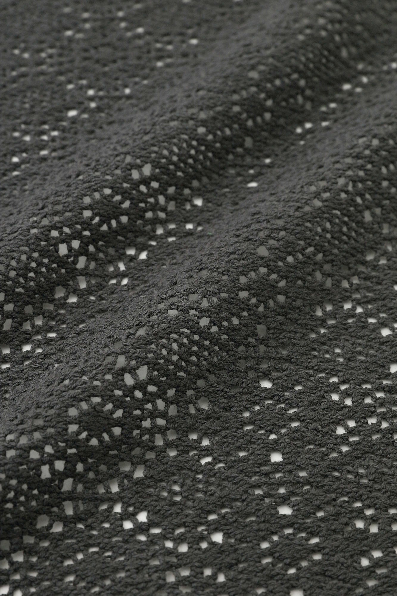 【Ships ard. 6/23】Hollow Out Embroidery Hatsuki Cardigan / Dark Grey