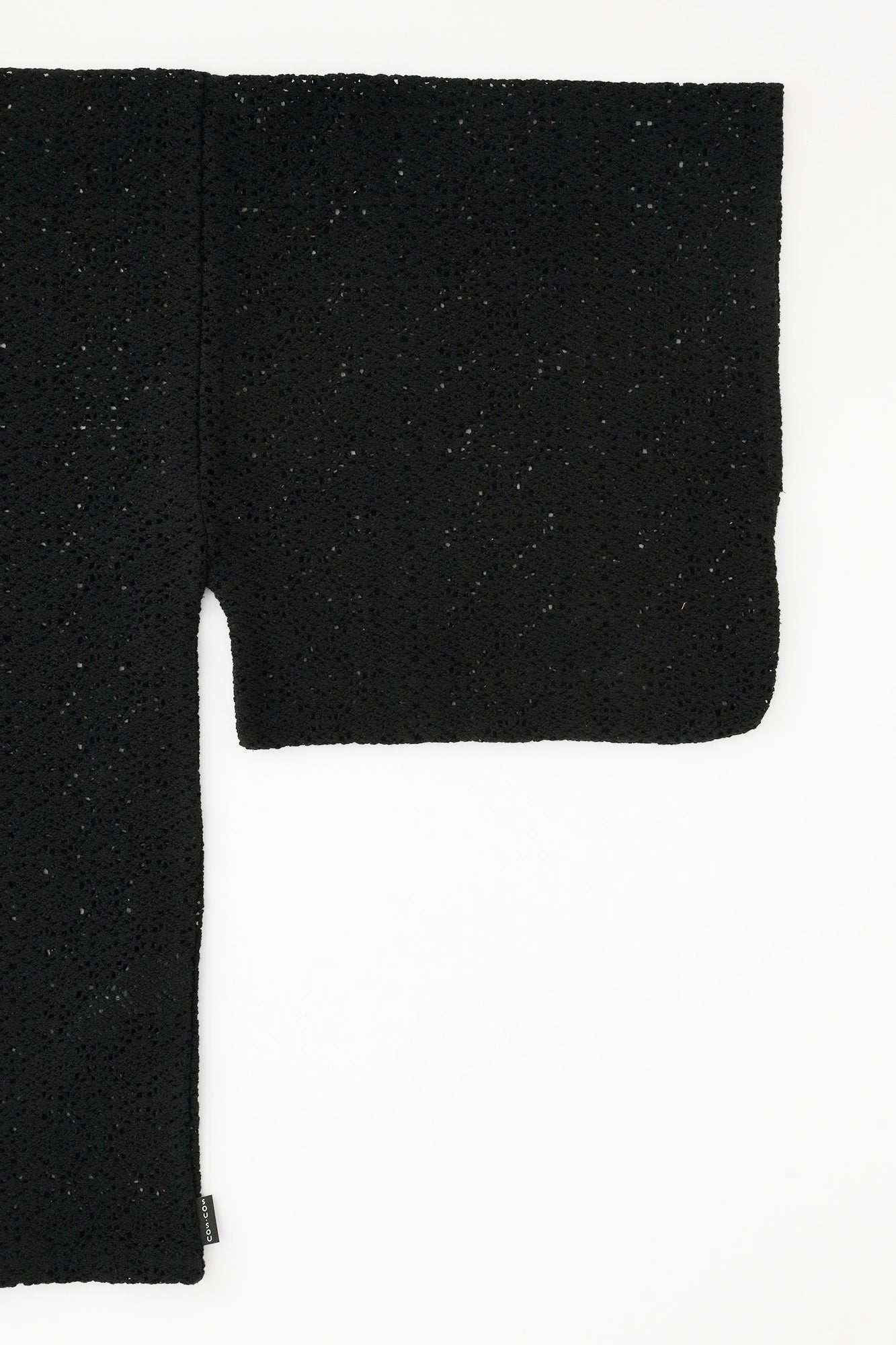 【Ships ard. 6/23】Hollow Out Embroidery Hatsuki Cardigan / Black