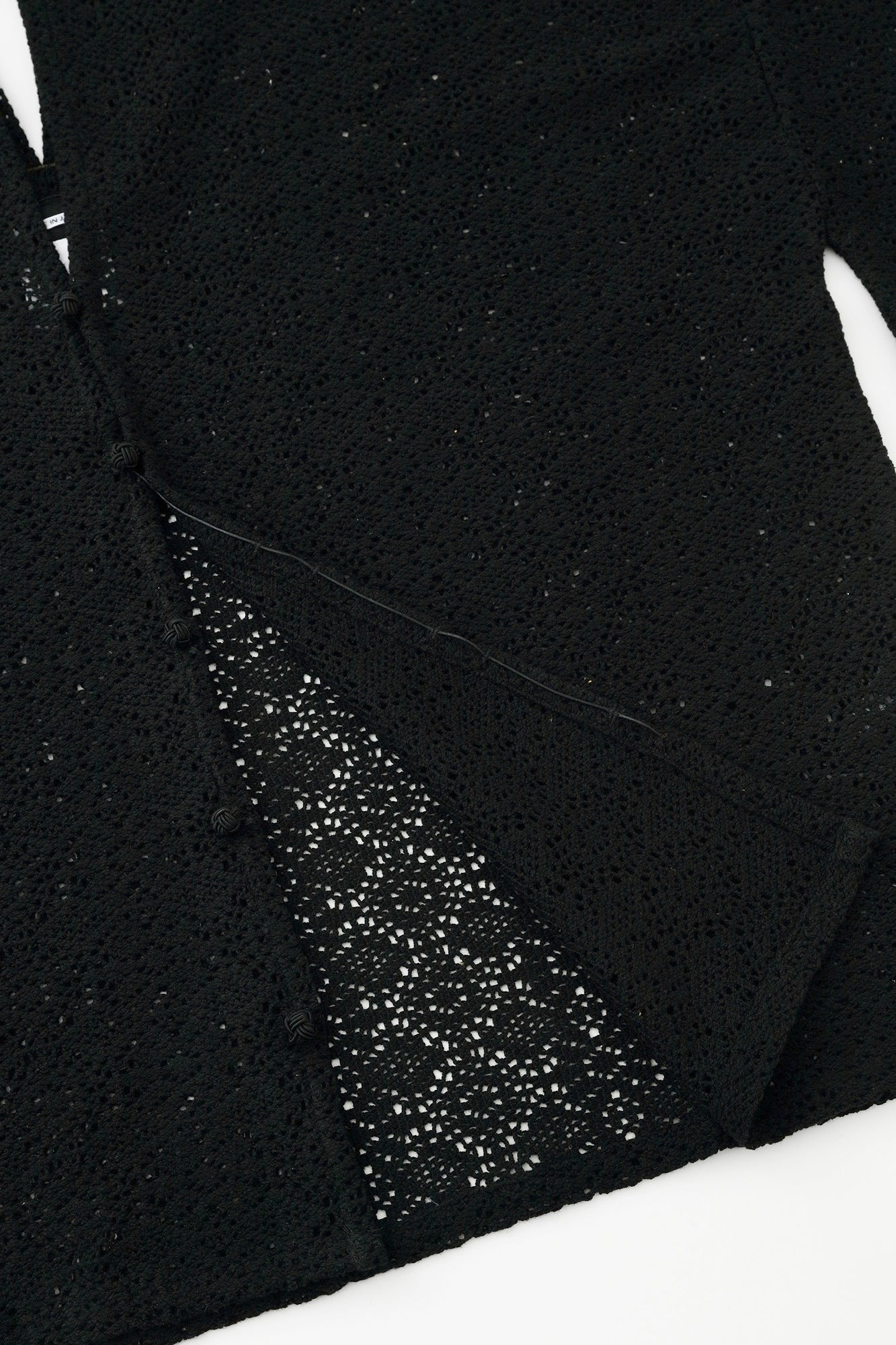 【Ships ard. 6/23】Hollow Out Embroidery Hatsuki Cardigan / Black