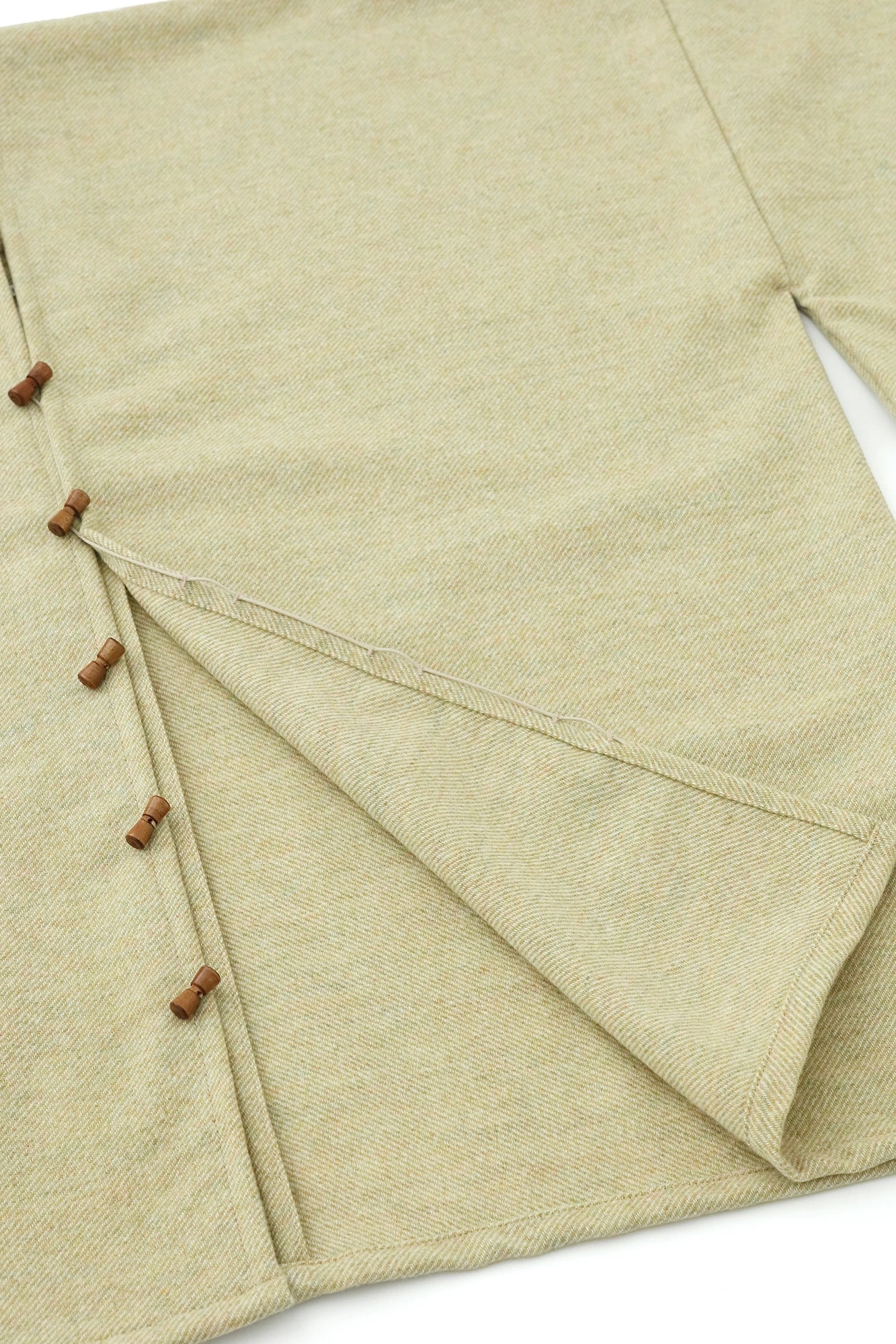 【คาดว่าจะจัดส่งราววันที่ 22 กันยายน】ซูเปอร์ 100's วูล ผืนปู/สีน้ำตาลโซบะ 