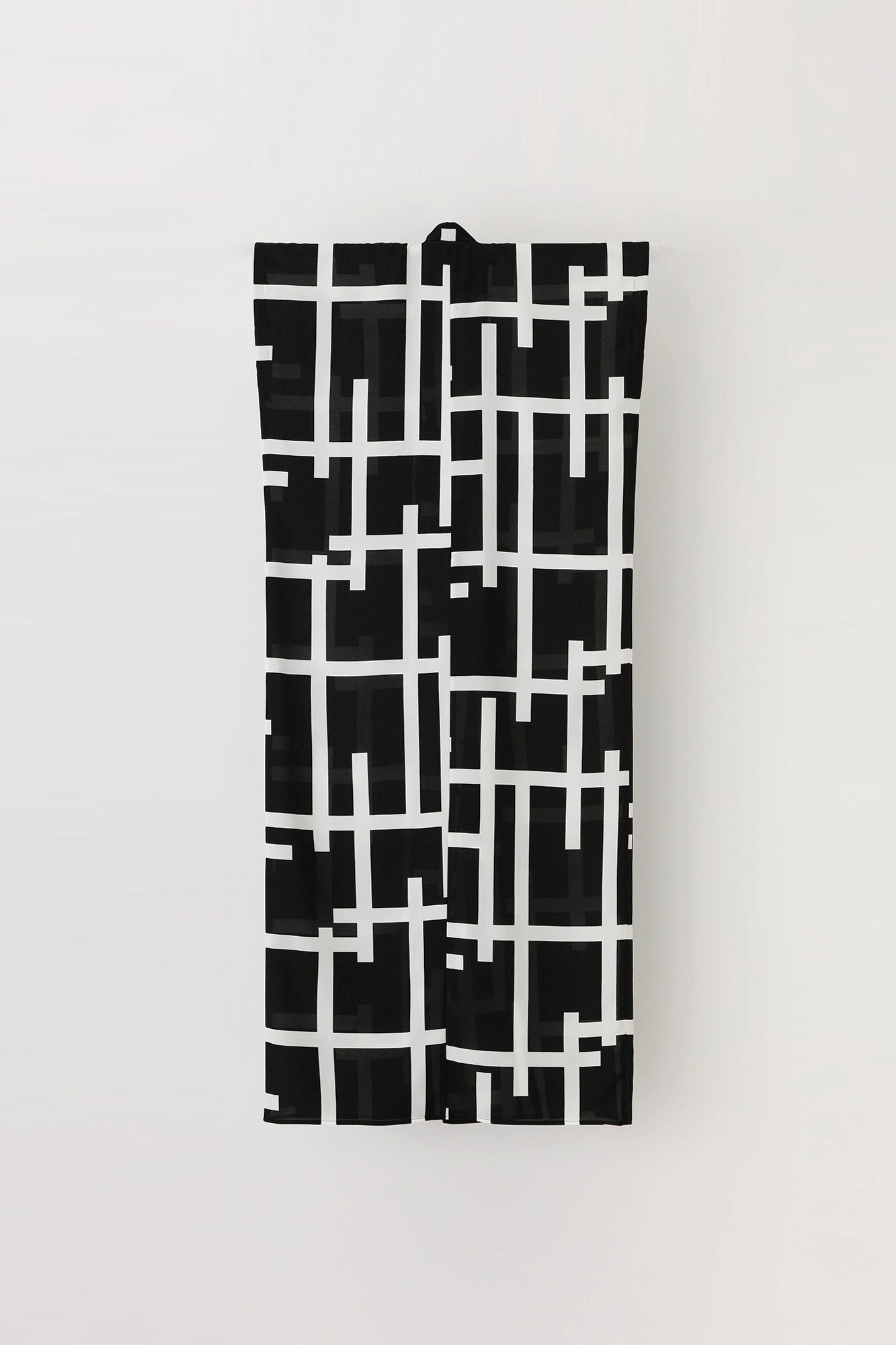 Kosugi Textiles CEOα Half-arm Yukata / Fence