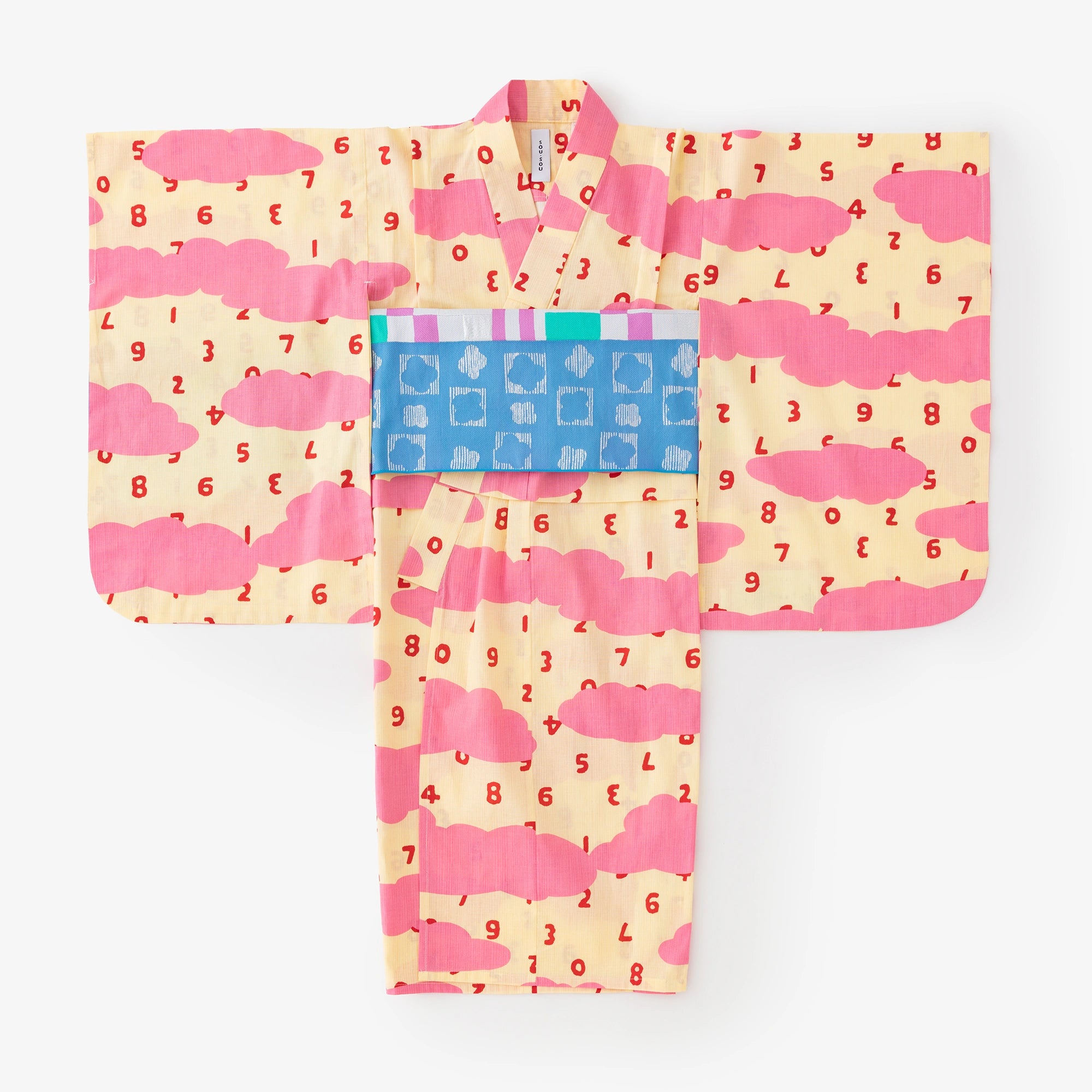 ●SOU・SOU×Kyoto Marubeni Yukata pour enfants/Sou Tokumo Yuzora pour filles