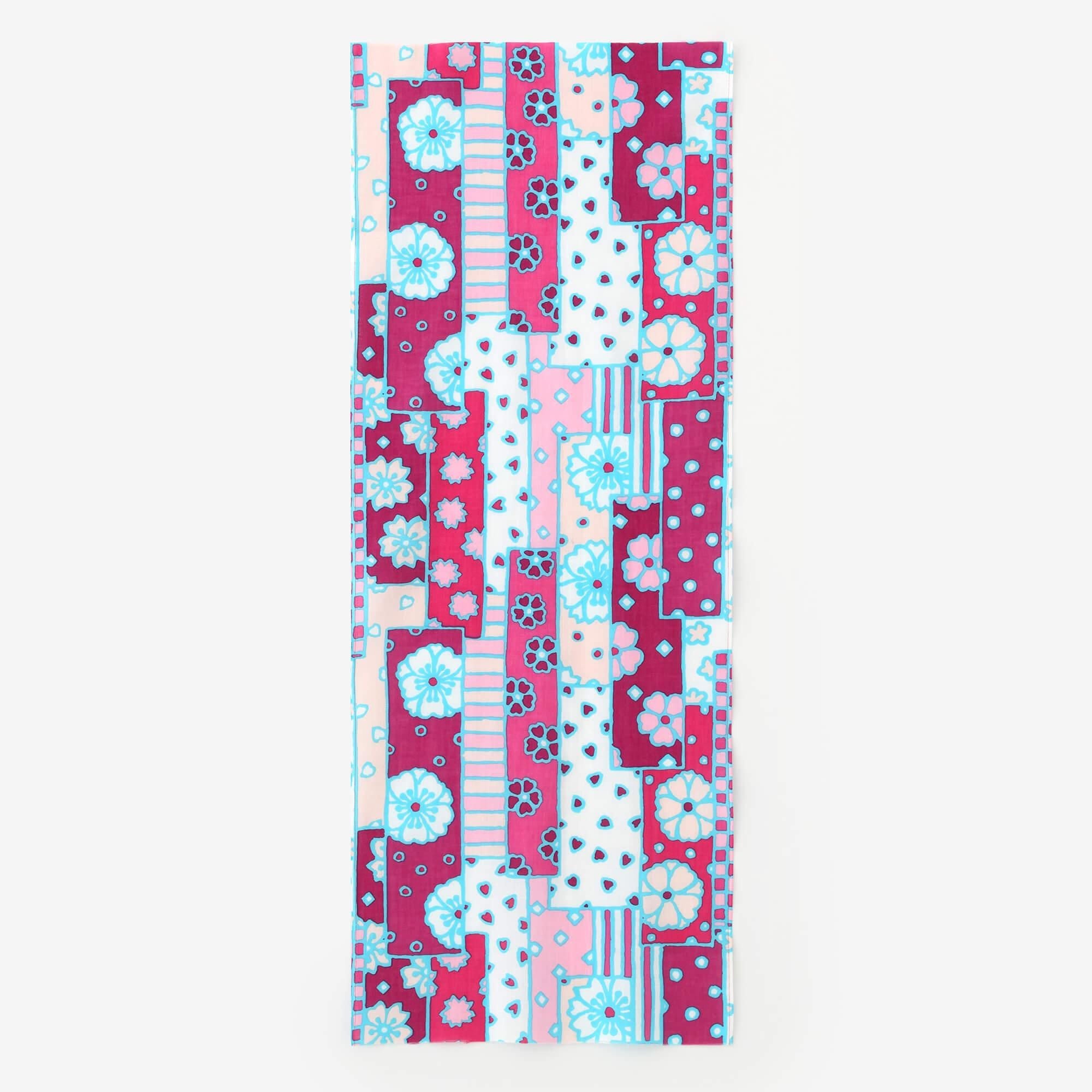 伊勢木綿 textile手ぬぐい／桜づくし