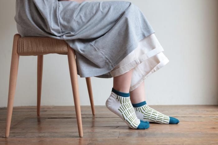 在Tabi袜子（长度） / clasp Wood Noshime（男女）下