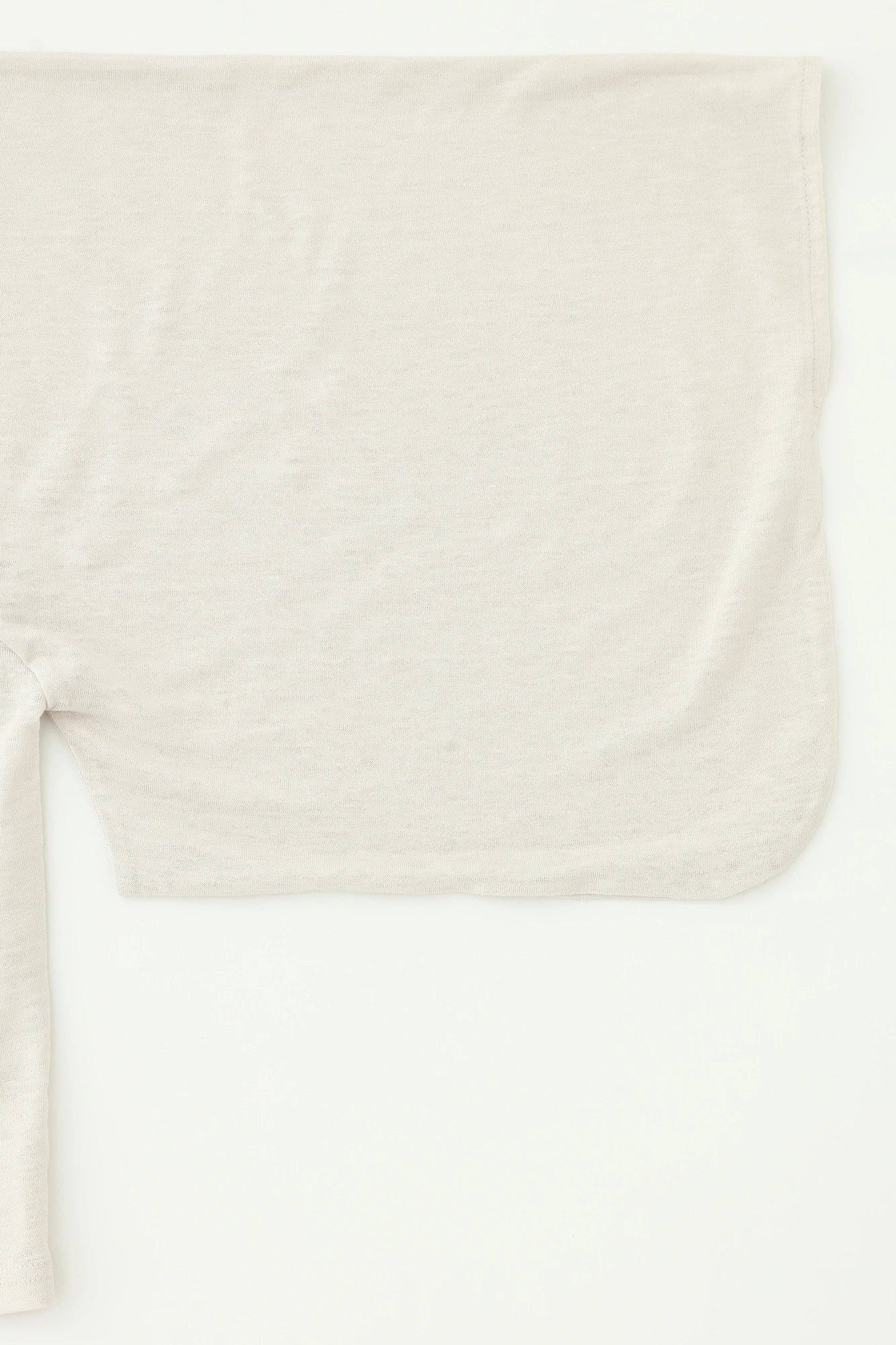 【Ships ard. 4/21】Linen Kimono Sleeve Cardigan Short Length / Ivory