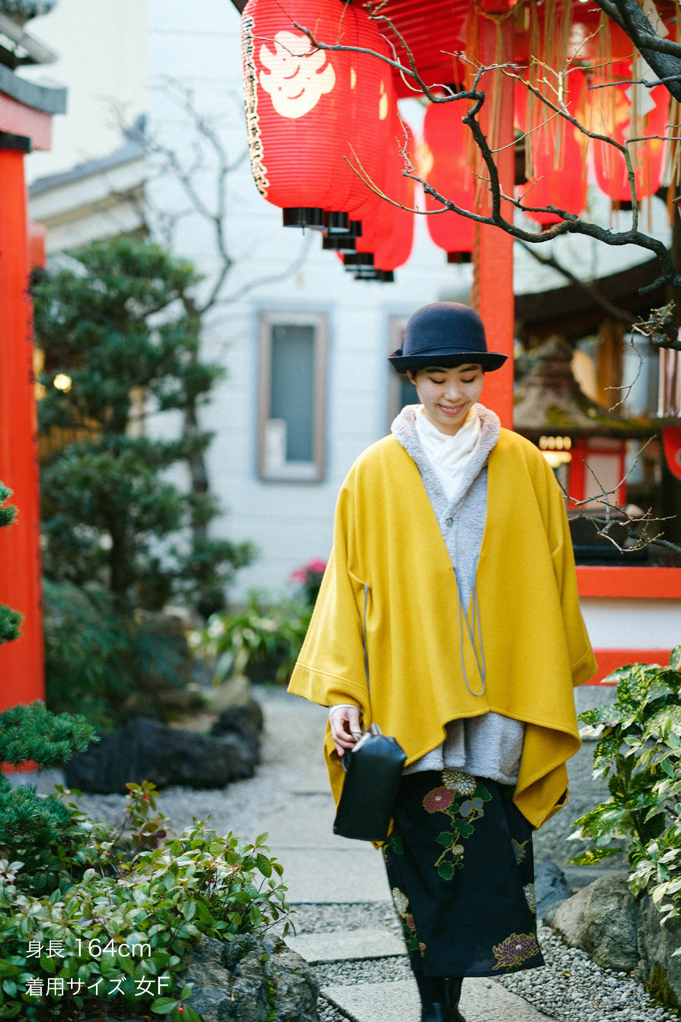 ウールメルトン きさらぎ／芥子色（からしいろ）