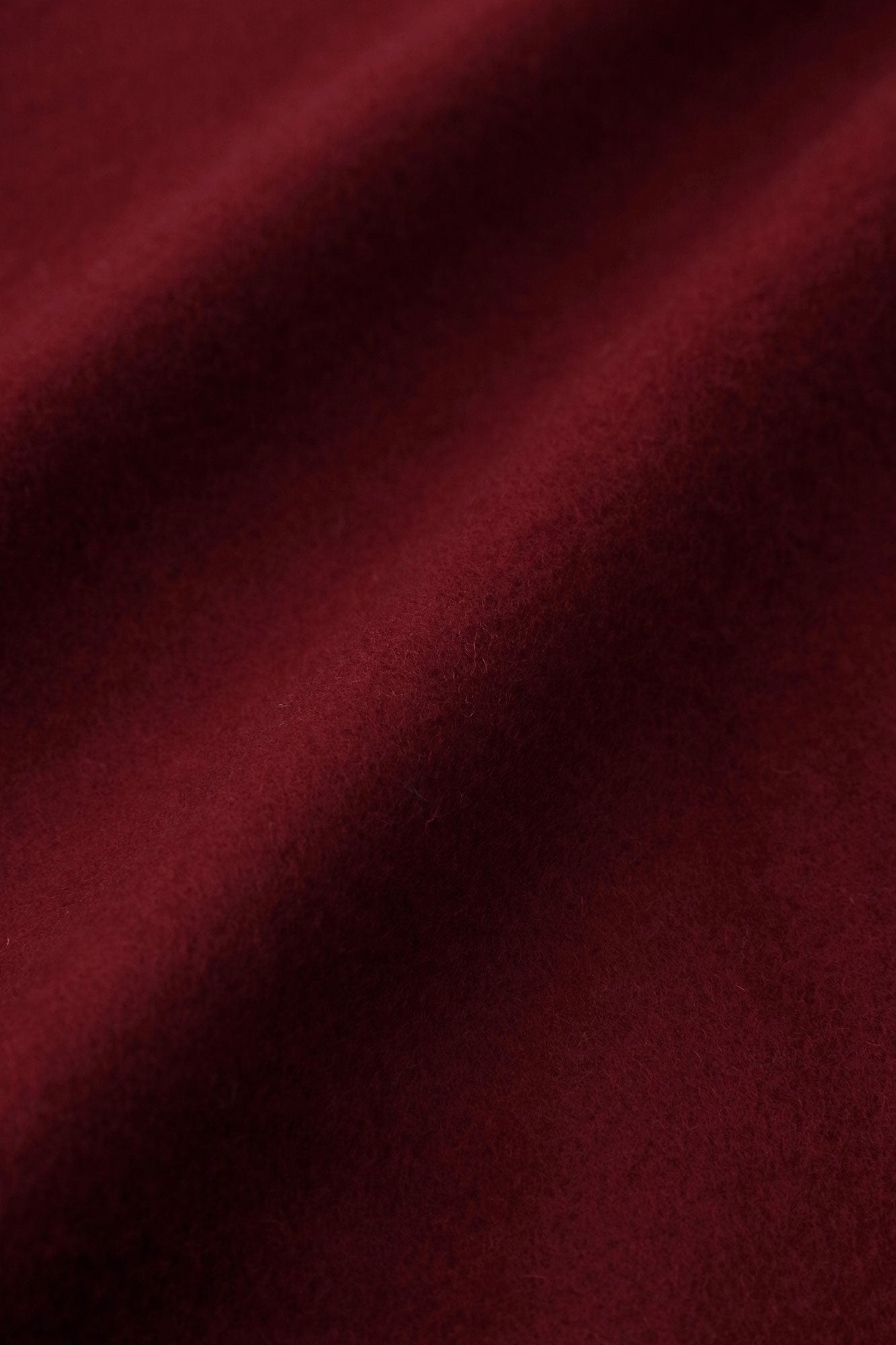 ウールメルトン きさらぎ／臙脂色（えんじいろ）