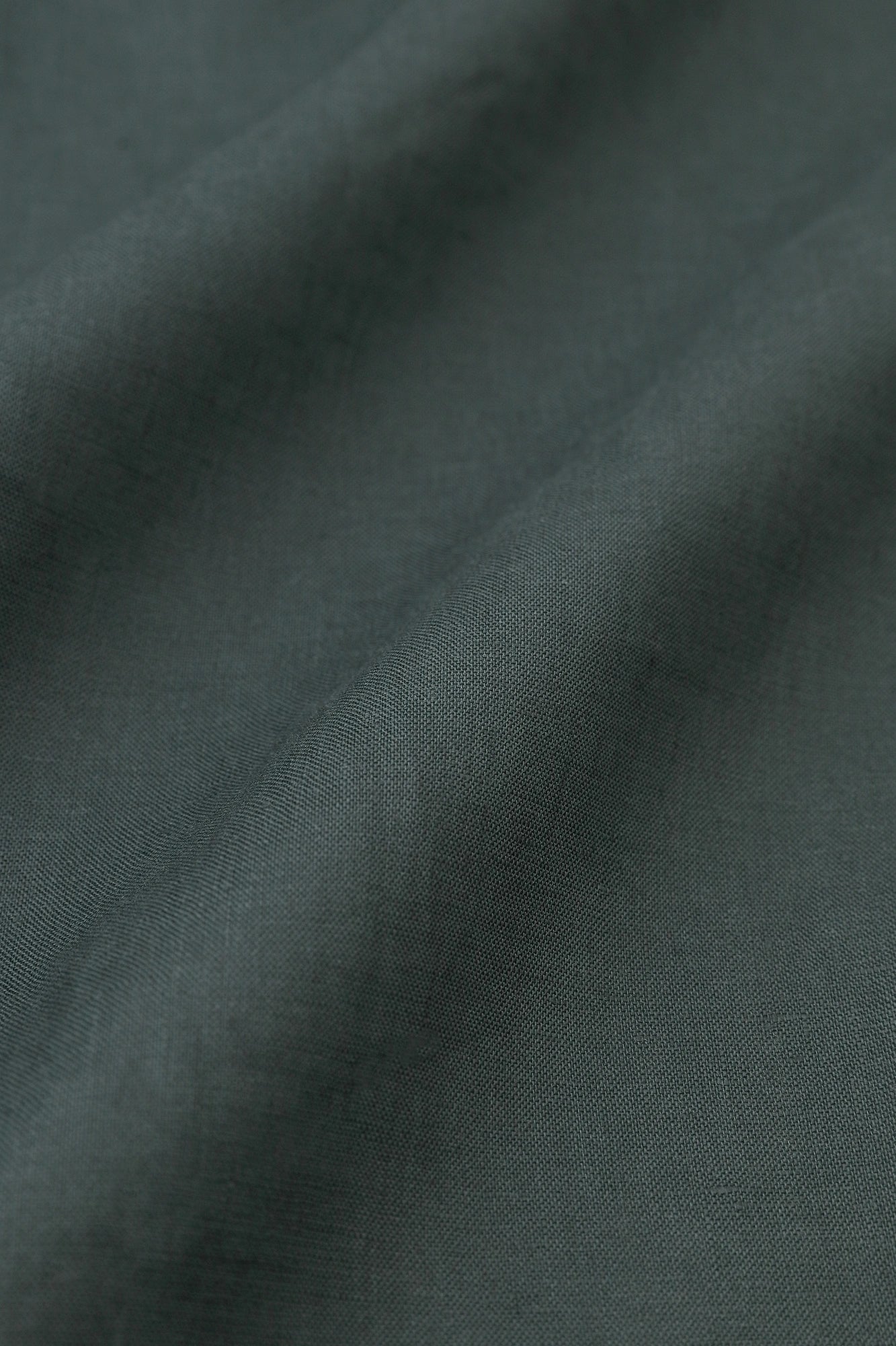 【Scheduled to ship around Mar 3】Linen Kisaragi Poncho Short／Greyish Green