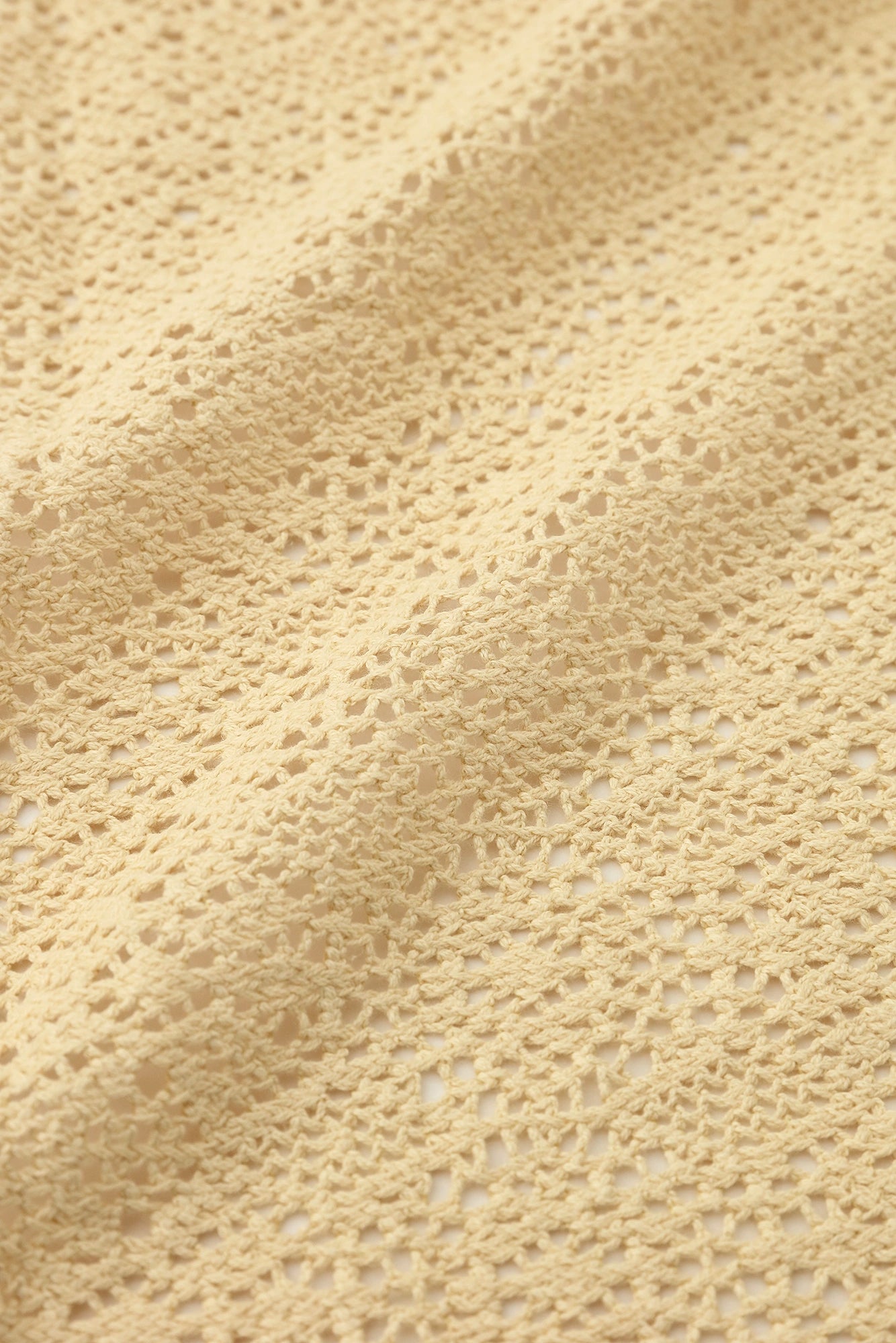 【Ships ard. 6/23】Hollow Out Embroidery Kisaragi Short Poncho / Creamy White