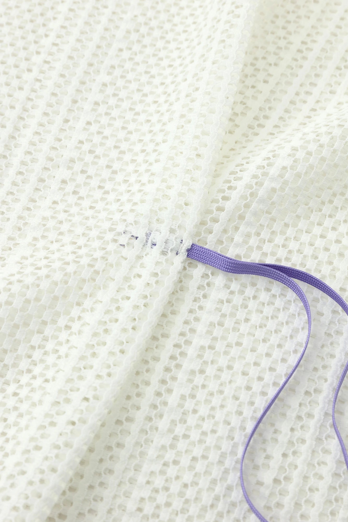 【6月23日頃発送予定】透かし網刺繍（あみししゅう） きさらぎ 短丈（みじかたけ）／つくも