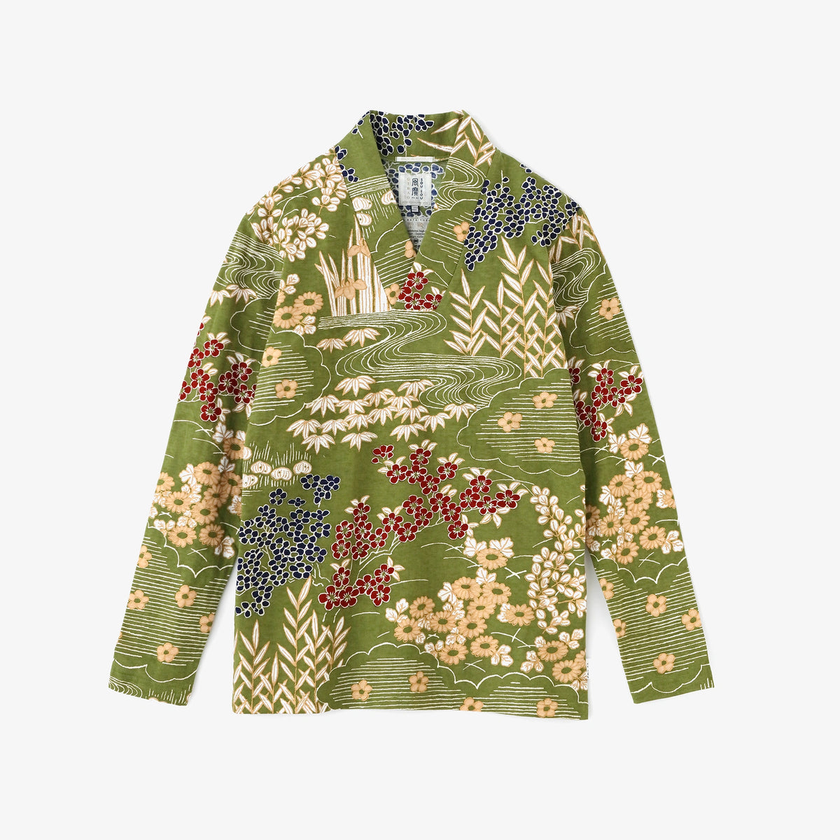 【9/22左右發貨】狹風靡 和服領上衣 拔衣紋／涼爽