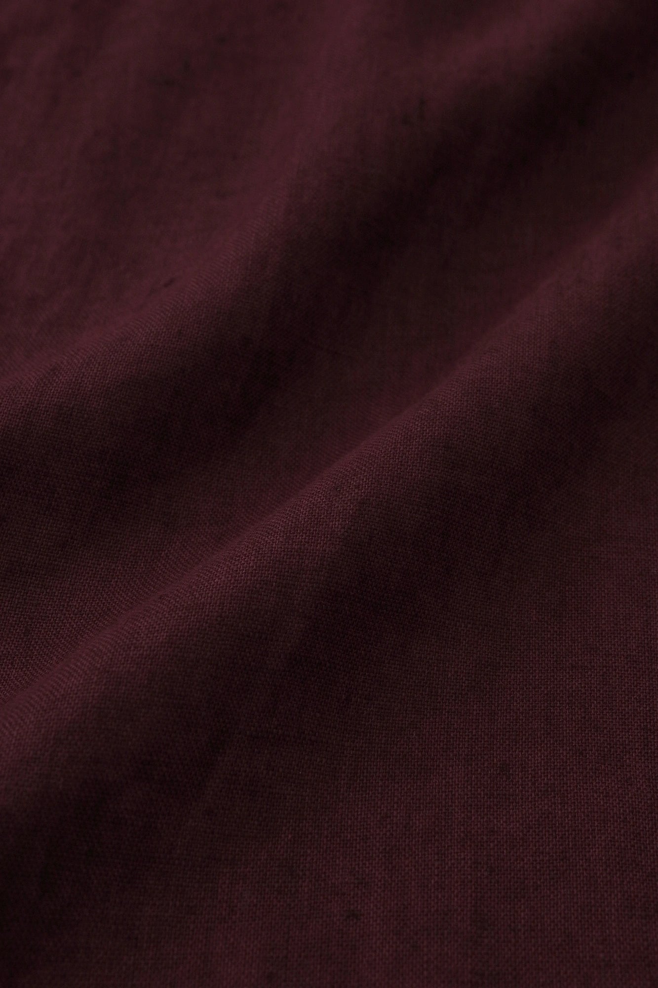 Linen Jinbaori Shoulder Tuck Long / Copper Red 