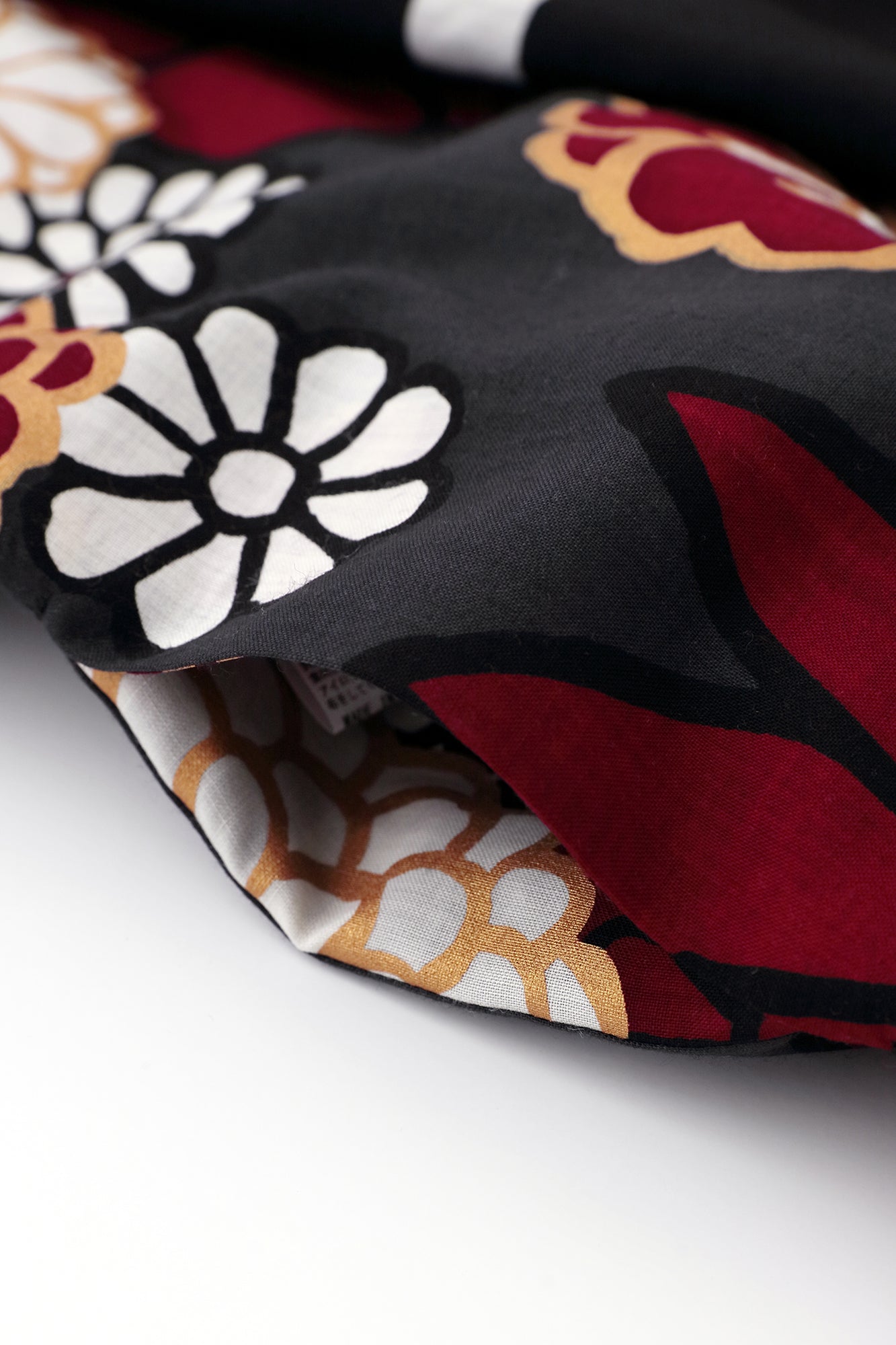 モスリン 宮中袖（きゅうちゅうそで） 可逆（かぎゃく）／桟（さん