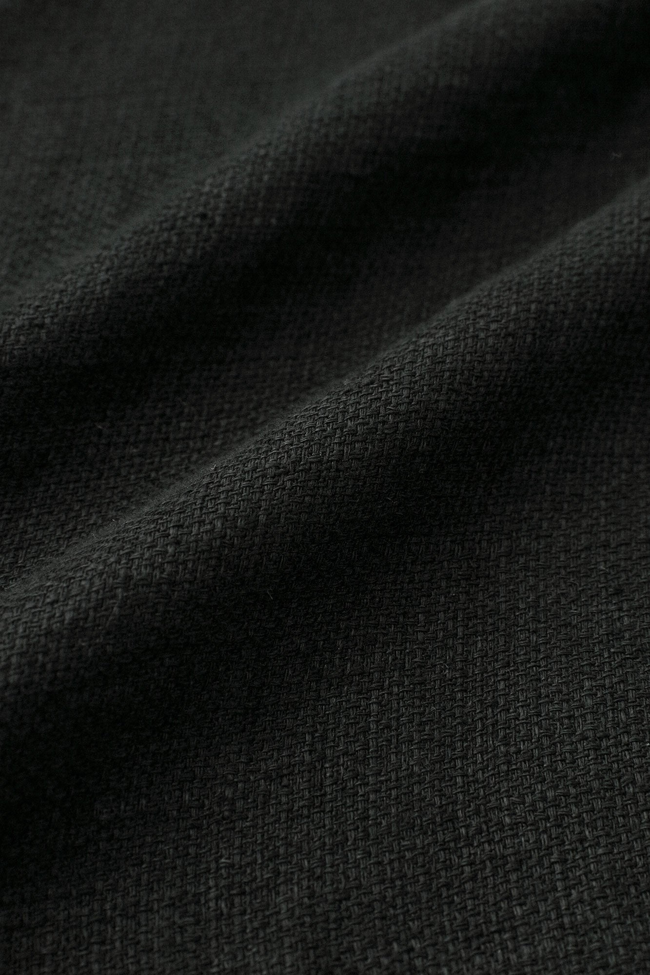 마 스트레치청 모지리소대 짧은길이 단일 (히토)/검은색