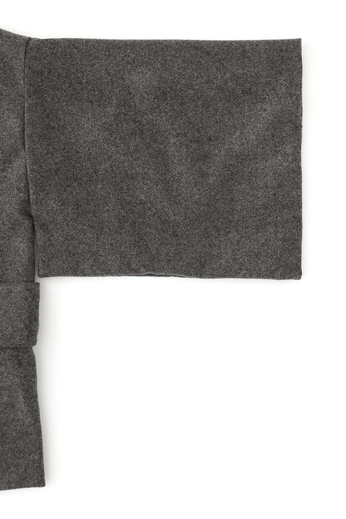 [Réservation] Cape en tweed à manches carrées, courte longueur (mijikatake), doublure/couleur anthracite (expédition prévue vers le 25 novembre)