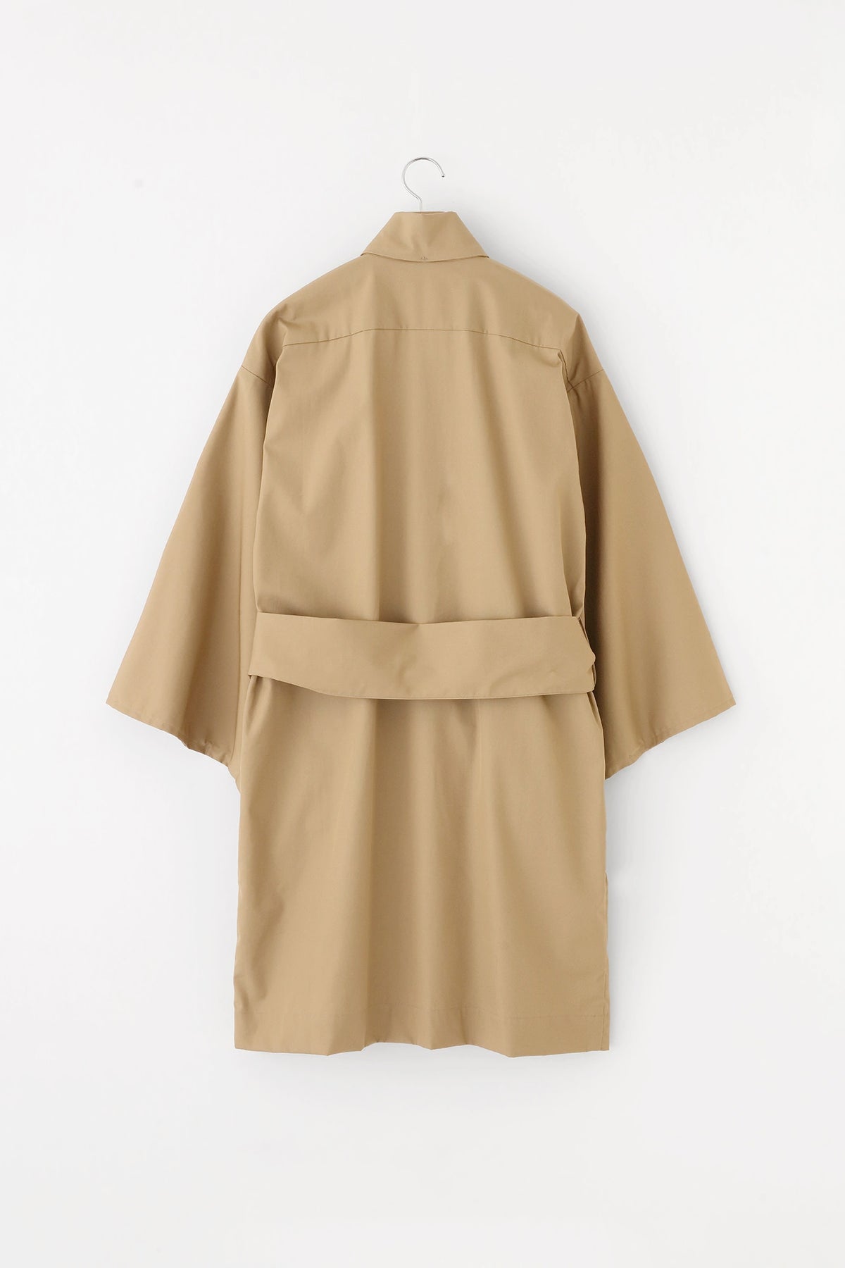 【Ships Ard 9/22】High-density Gabardine Square Sleeve Coat／Hazelnut