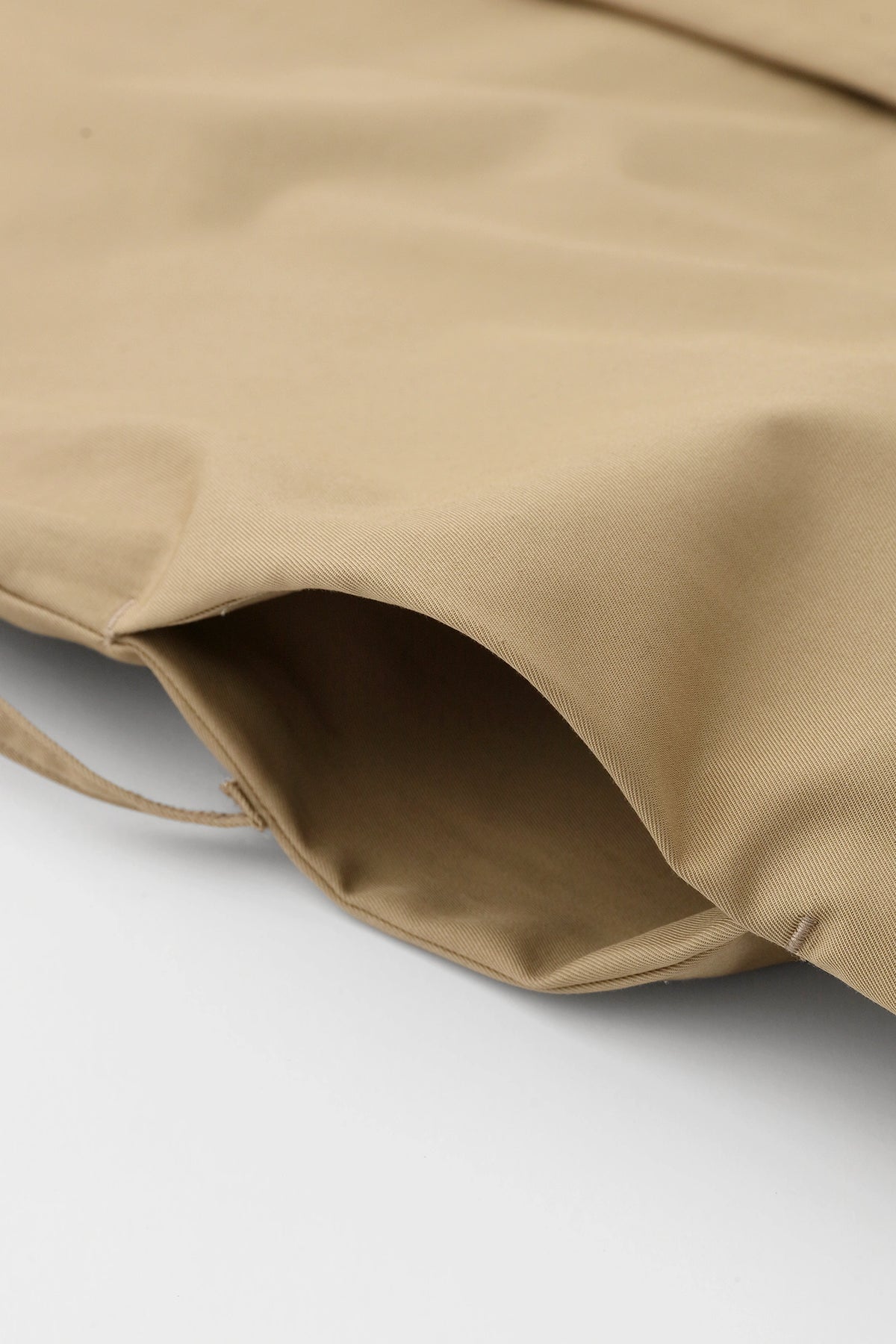 【Ships Ard 9/22】High-density Gabardine Square Sleeve Coat／Hazelnut