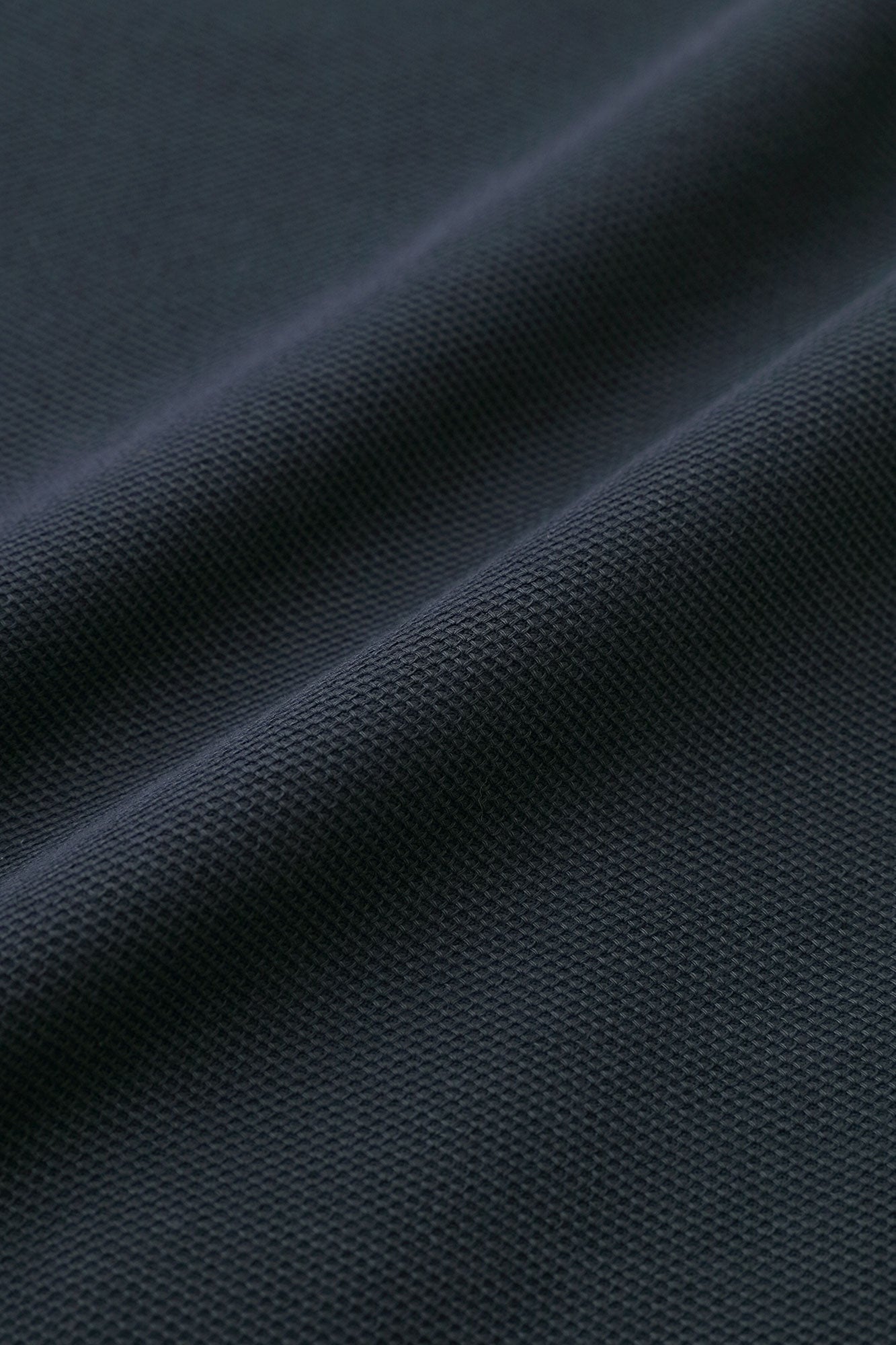 棉×Coolmax®蜂巣編 伯爵外套宫中袖／深藍色