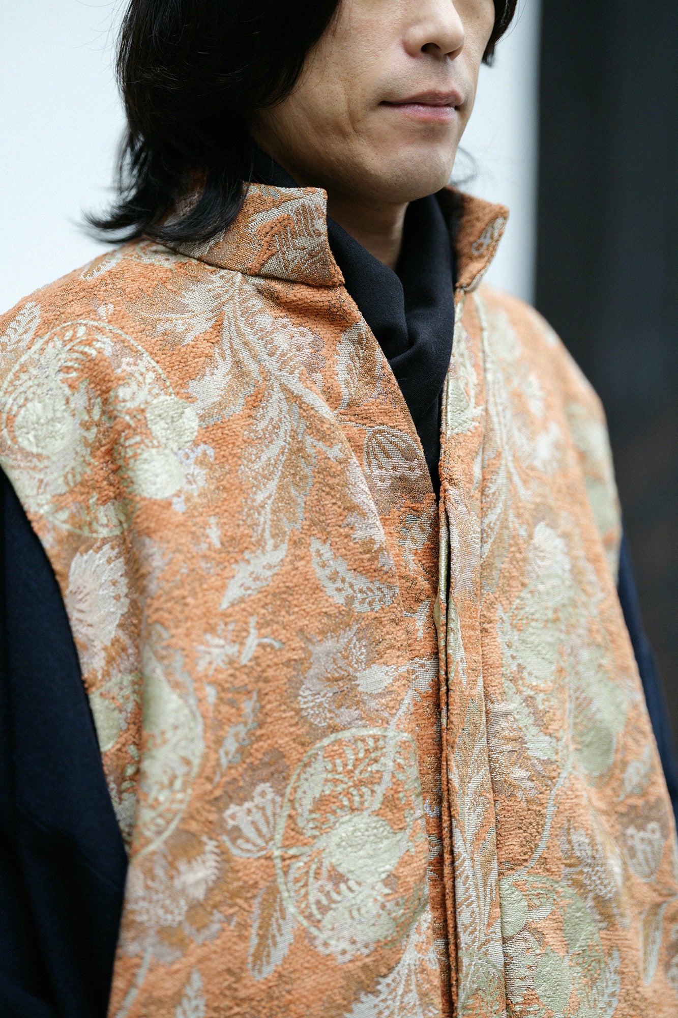 哥白林布 長陣羽織 附襯裡／草紋