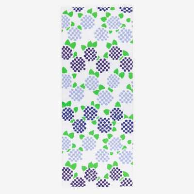 Isemomen Cotton Handkerchief / Hydrangea