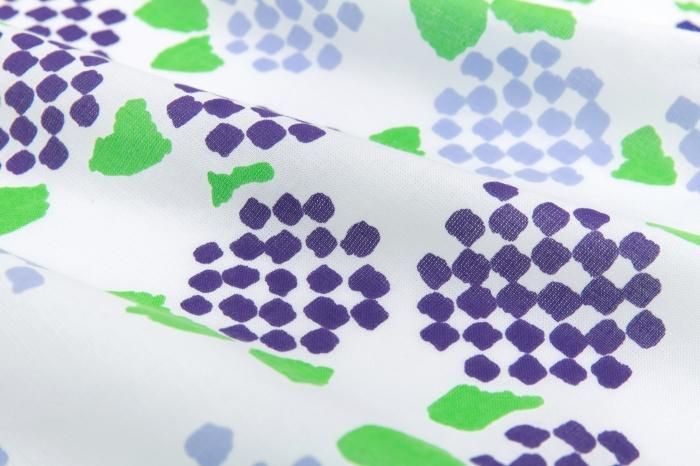 Isemomen Cotton Handkerchief / Hydrangea