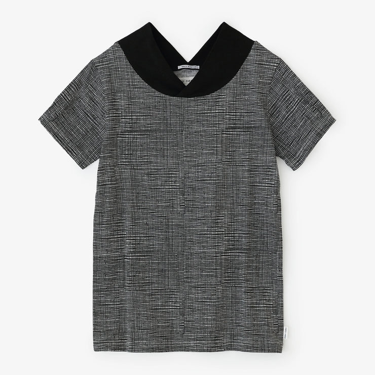 Kimono Collar Short Sleeve Shirt / Mosquito Net